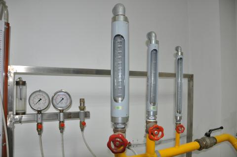 Установка для калібрування регуляторів тиску газу